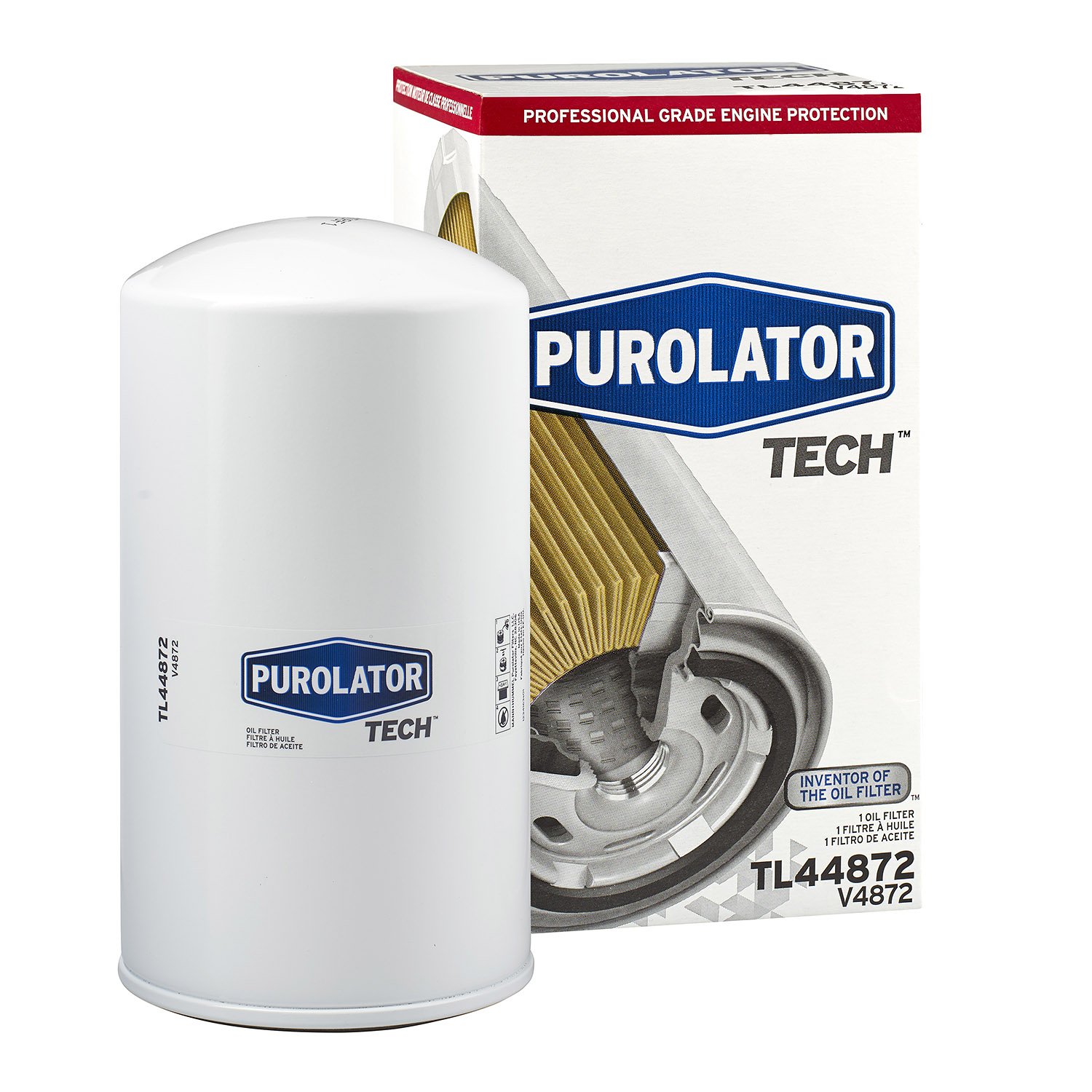 PurolatorTECH Premium Spin On Oil Filter - High Performance Engine Protection for Cars, Trucks & SUVs | Perfect for Routine Maintenance & Extended Oil Change Intervals