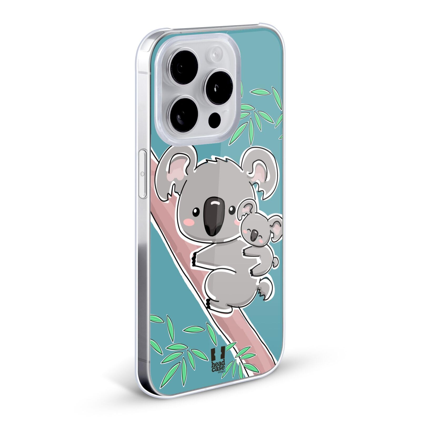 Koala & Baby Animal Hard Back Case for Apple iPhone 7/8/SE (2020 & 2022) - Durable Protective Phone Cover - Perfect for Nature Lovers & Parents