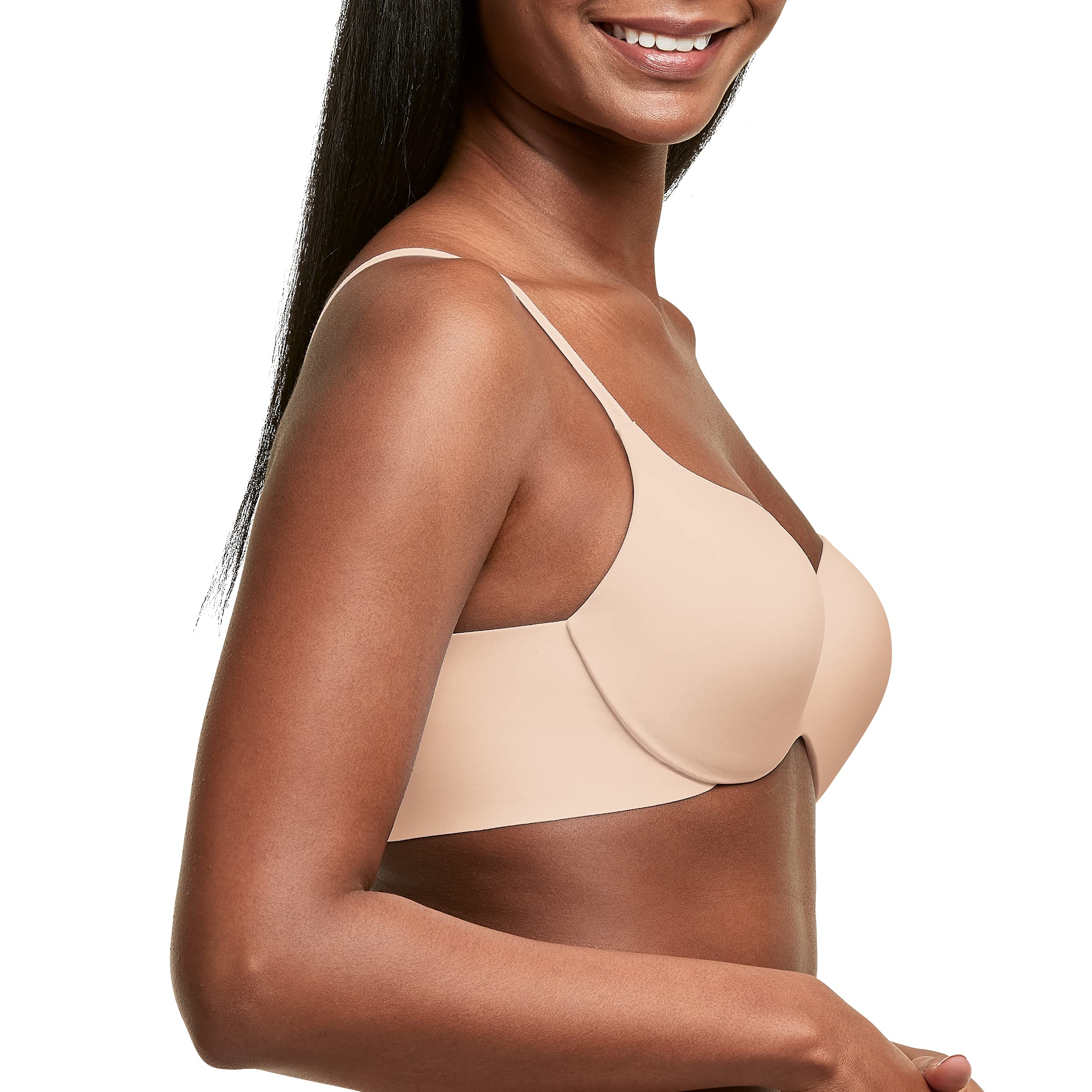 Maidenform Women's Dreamwire Back Smoothing Underwire Bra - Comfortable T-Shirt Bra for Everyday Wear, Work & Special Occasions