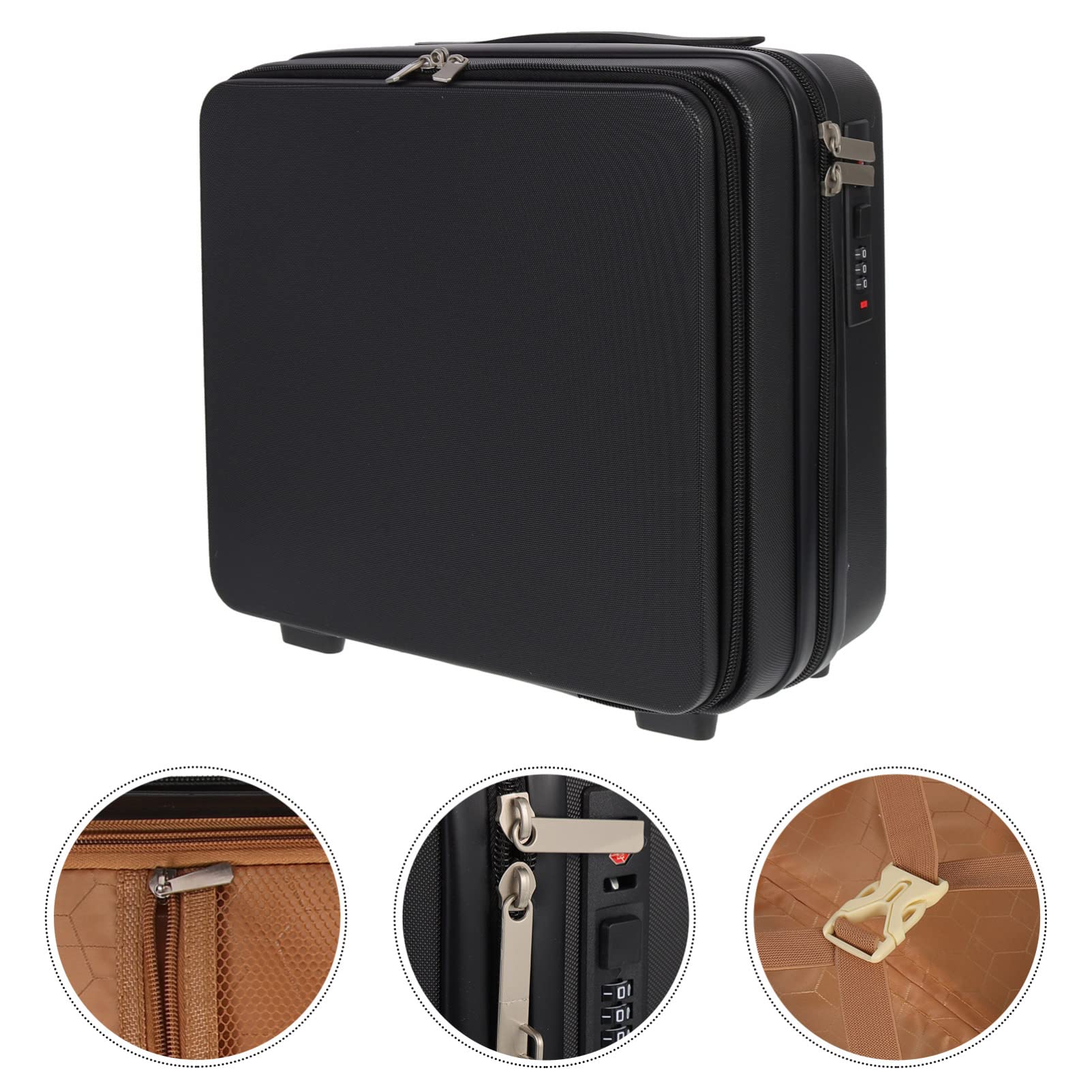 PRETYZOOM Kids Travel Makeup Suitcase - Hard Shell Cosmetic Organizer with Luggage for Girls, Portable Beauty Case for Travel, School & Sleepovers | Perfect for Cosmetics, Toiletries & Accessories Storage