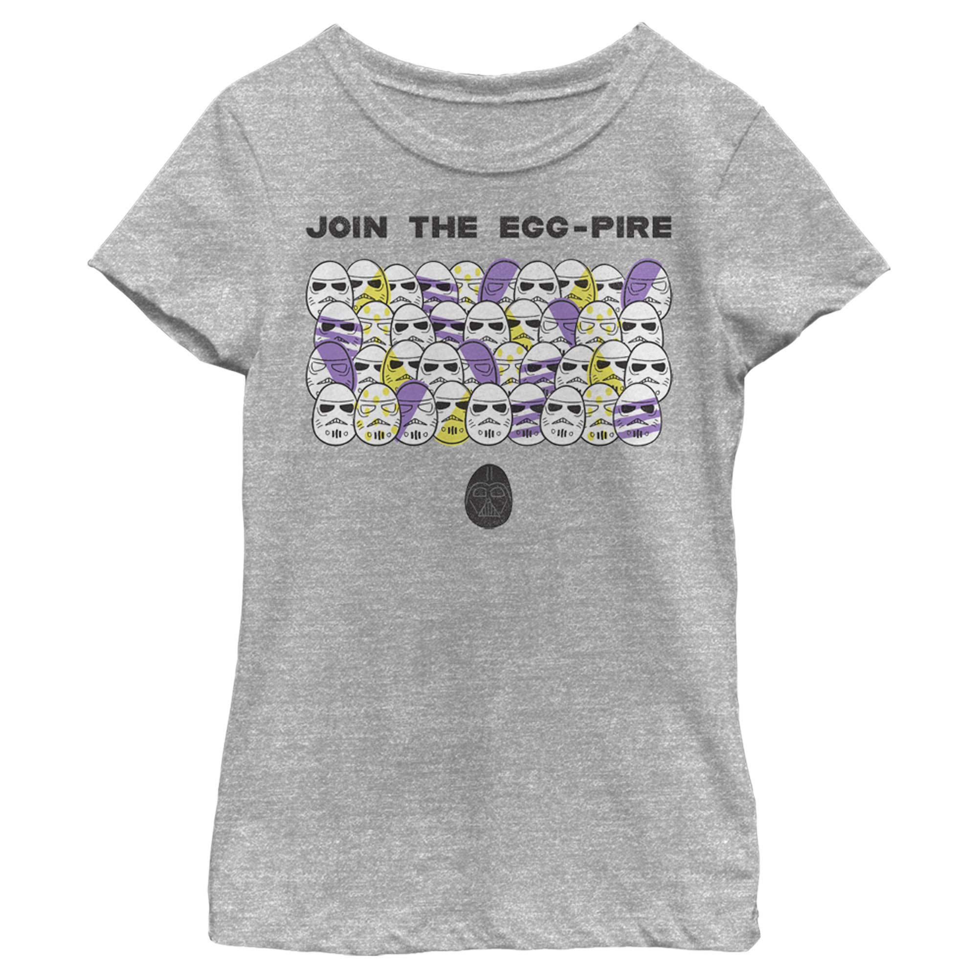 Star Wars The Egg-pire Girls Short Sleeve Graphic Tee Shirt - Fun Pop Culture T-Shirt for Women & Teens - Perfect for Cosplay, Conventions & Everyday Wear