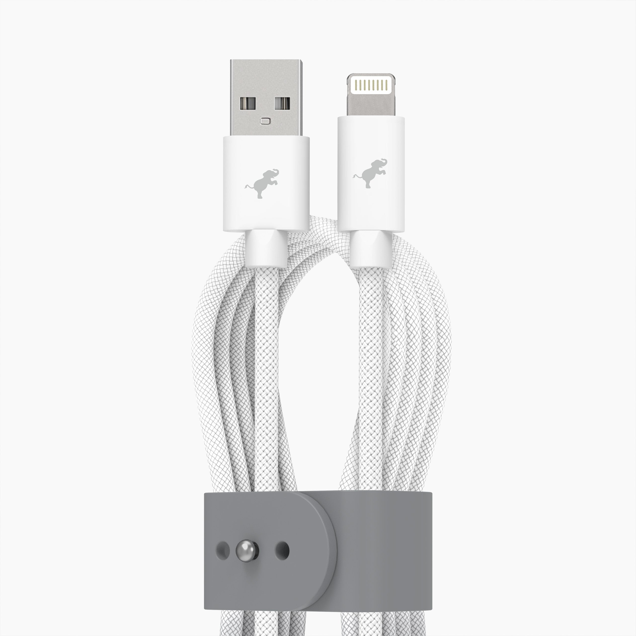 PowerKnit FLEX USB A to Lightning Cable - 3ft Durable Fast Charging Cord for iPhone 14/13/12/11/X/8/7 - Perfect for Home, Office & Travel Charging