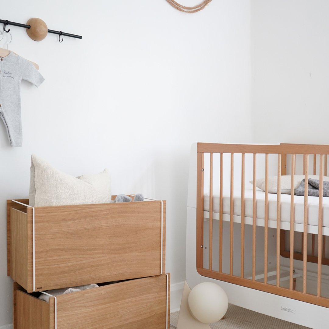 Jeannette Holdgaard Wooden Hoop Rack - Stylish and Durable Wall-Mounted Jewelry Organizer for Earrings, Necklaces, and Bracelets | Perfect for Bedroom, Bathroom, and Closet Organization