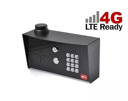 BFT CELLULAR CALL BOX with Keypad - Pedestal Mount - BFTCELL PRIME4G - Secure Entry System for Gated Communities & Apartment Buildings