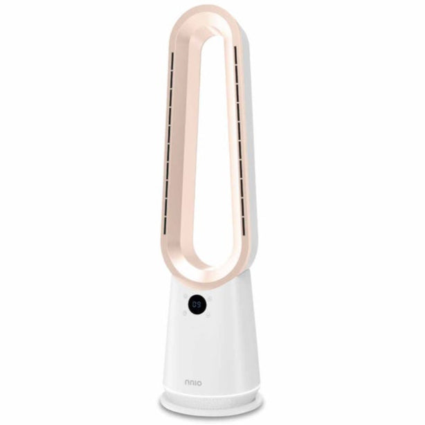 OURA BLDC Bladeless Fan with Mood Light - Ultra Quiet, Energy Efficient Cooling for Home, Office & Bedroom - Perfect for Relaxation & Sleep