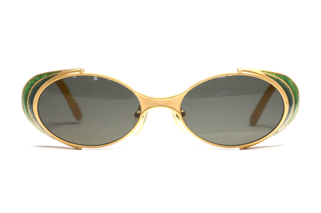 Jean Paul Gaultier 56 5109 Sunglasses - Luxury Designer Shades for Men & Women - UV Protection & Polarized Lenses - Perfect for Driving, Beach & Outdoor Activities