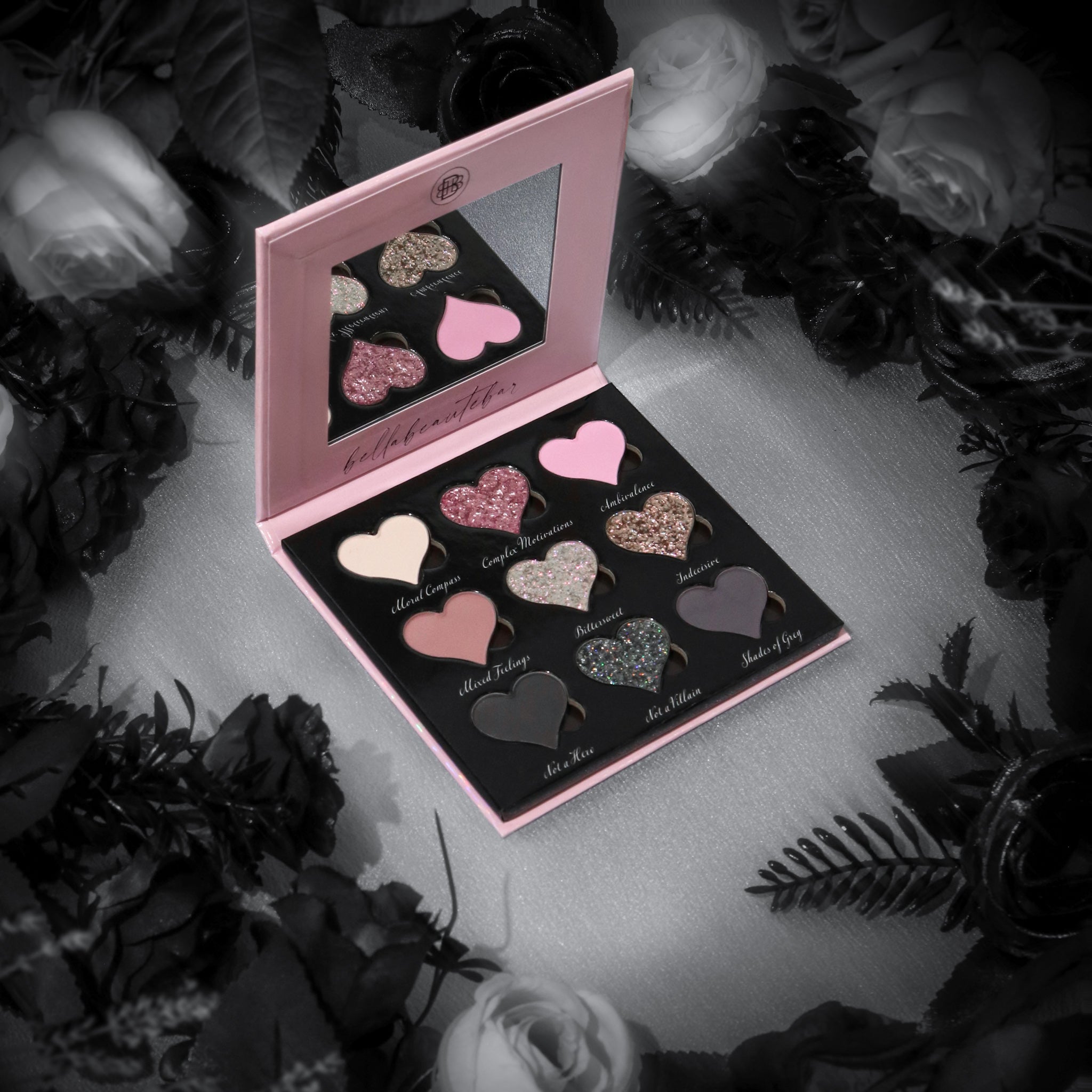 Morally Grey Eyeshadow Palette - 12 Matte & Shimmer Neutral Shades for Everyday & Night Makeup | Vegan & Cruelty-Free | Perfect for Date Night, Parties & Professional Looks
