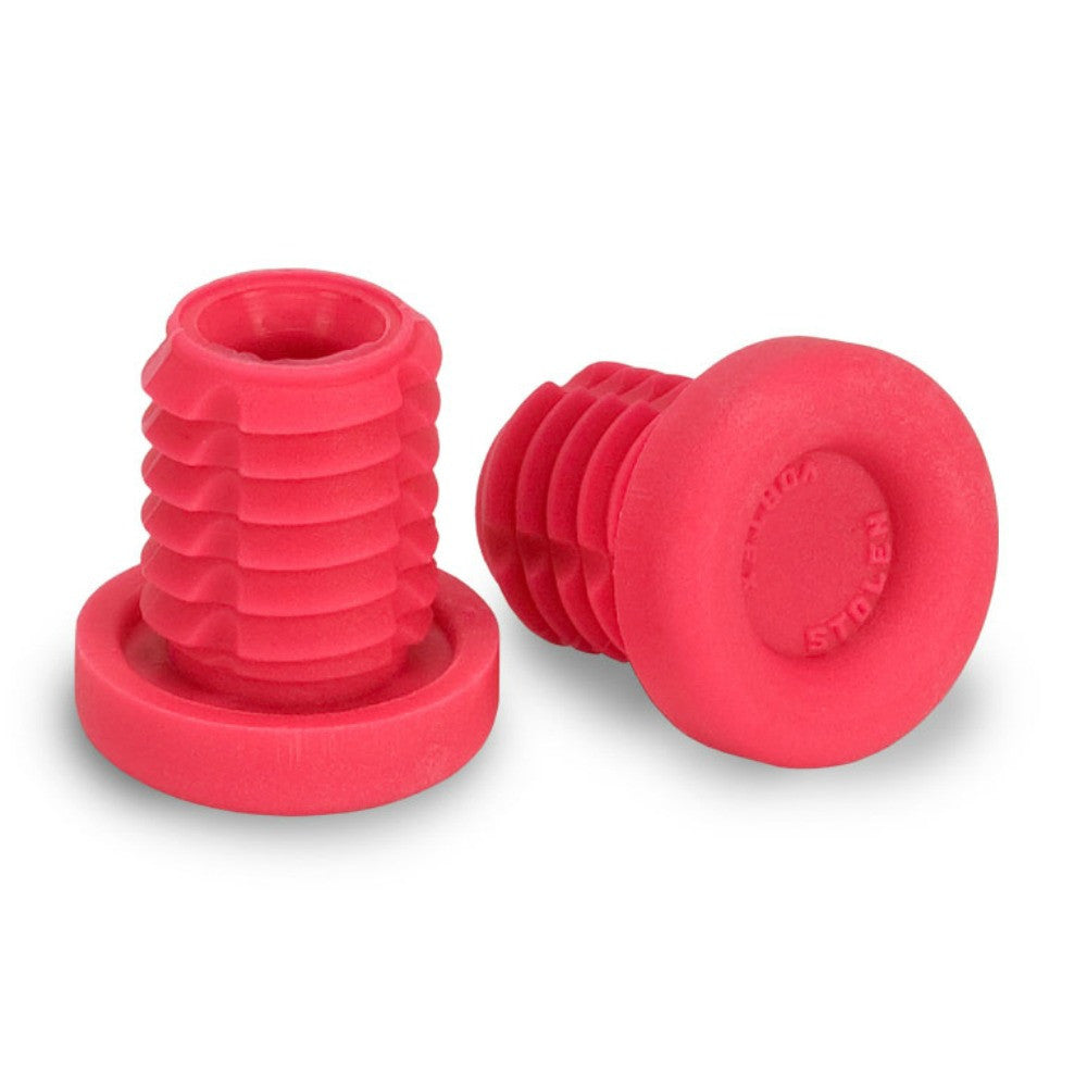 Stolen Scooter Bar End Plugs - Durable Nylon Vortex Design for Bike & Motorcycle Handlebars - Perfect for Urban Commuting & Outdoor Adventures