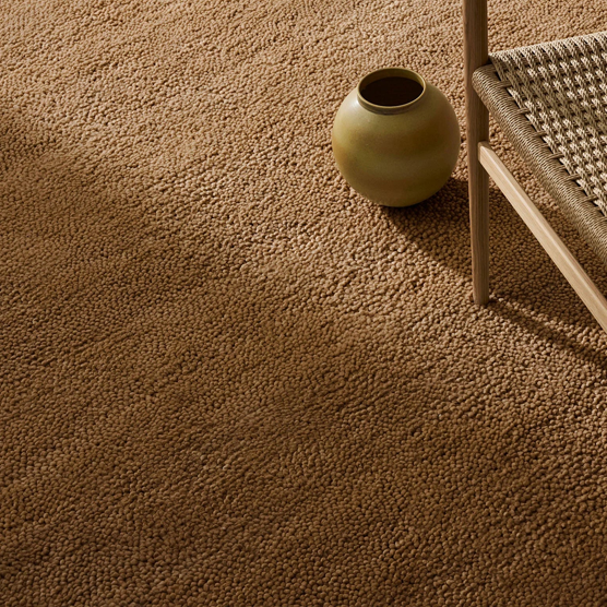 Premium Valencia Floor Rug - Soft Camel Color 200cm x 300cm (6.6ft x 9.8ft) - Non-Slip Living Room Rug for Cozy Home Decor & Bedroom Comfort