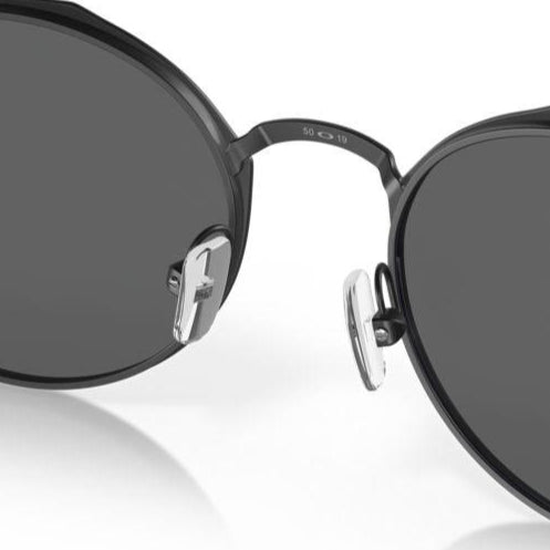 Oakley Deadbolt Sunglasses Satin Black with Prizm Black Polarized Lenses - Model 0OO6046 604603 - Perfect for Running, Driving & Outdoor Sports