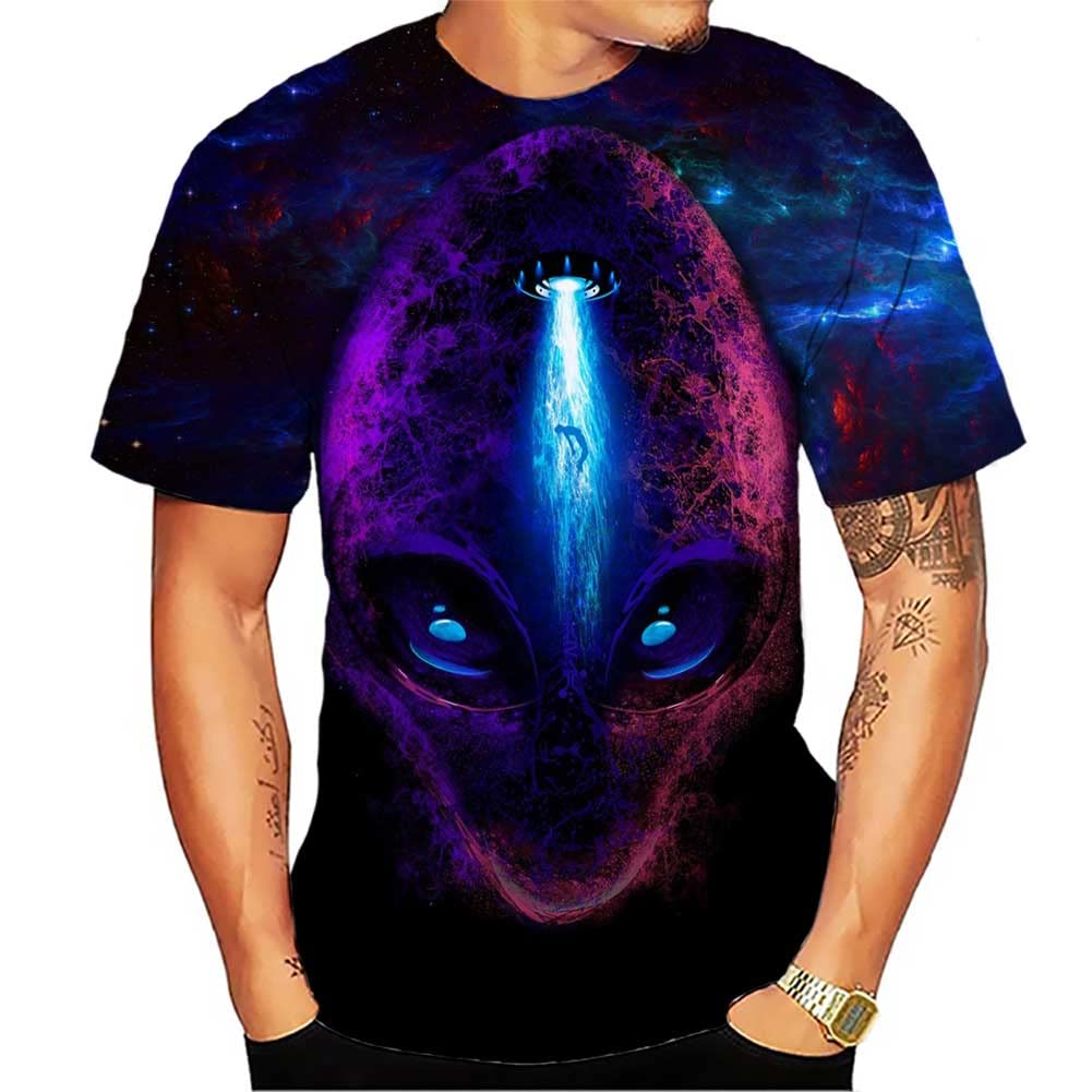 3D Graphic T-Shirts for Men - Trendy Novelty Cool Design Tees | Casual Wear, Street Style & Everyday Outfits