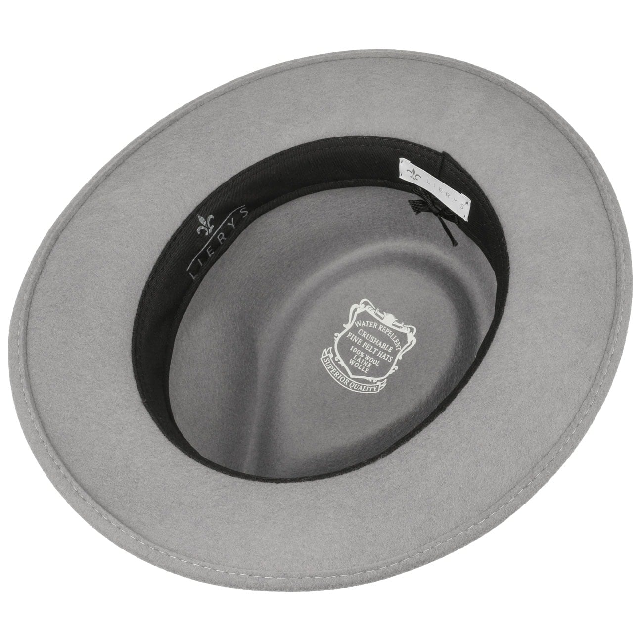 Stylish Lierys City Felt Hat for Women & Men - Classic Wool Fedora for Urban Fashion, Outdoor Events & Travel Accessories
