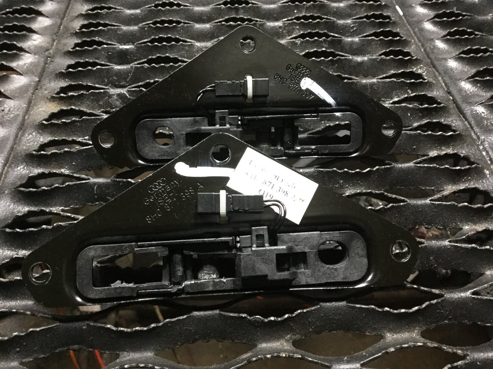 2003-2008 Audi A4 Convertible Top Lock Latch Set - Left & Right OEM Replacement Parts - Perfect for Roof Mechanism Repair & Maintenance