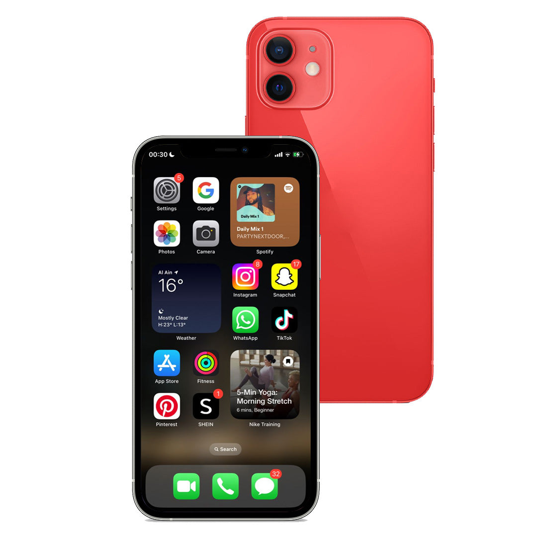 iPhone 12 256GB Unlocked Smartphone - Latest iOS, Super Retina XDR Display, 5G Ready - Perfect for Work, Travel & Entertainment