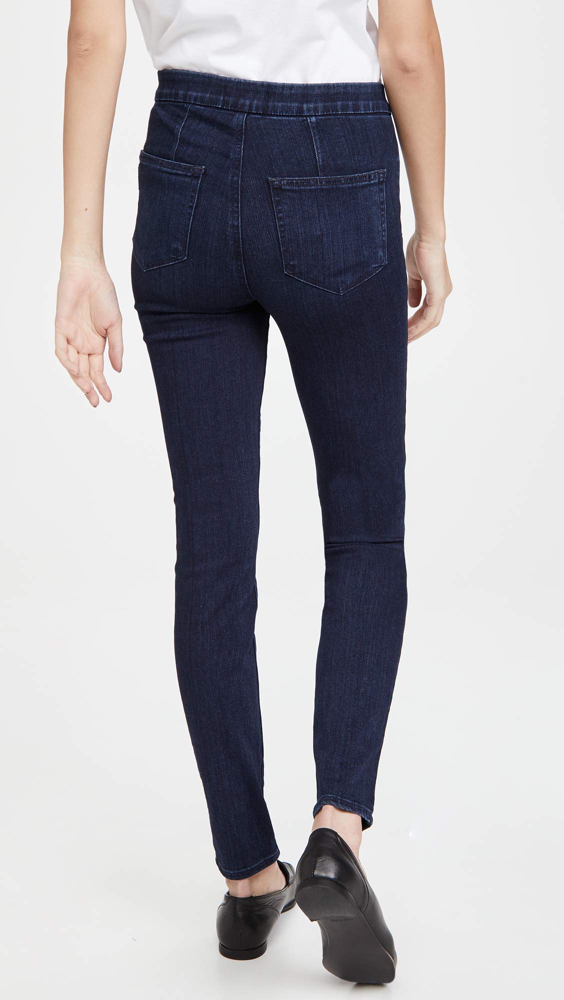 PAIGE Women's Hoxton Transcend High Rise Pull-On Ultra Skinny Jeans | Stretch Denim Pants for Work, Travel & Night Out | Comfortable Slim Fit Ankle Jeans