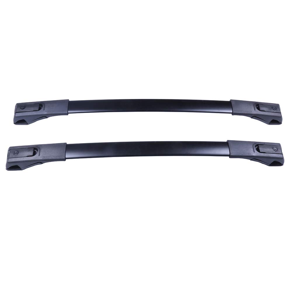 ALEGE Aluminum Roof Racks Cross Bars for Toyota RAV4 2013-2018 - Heavy Duty Black Roof Top Cargo Carrier Rails - Perfect for Camping, Road Trips & Outdoor Adventures