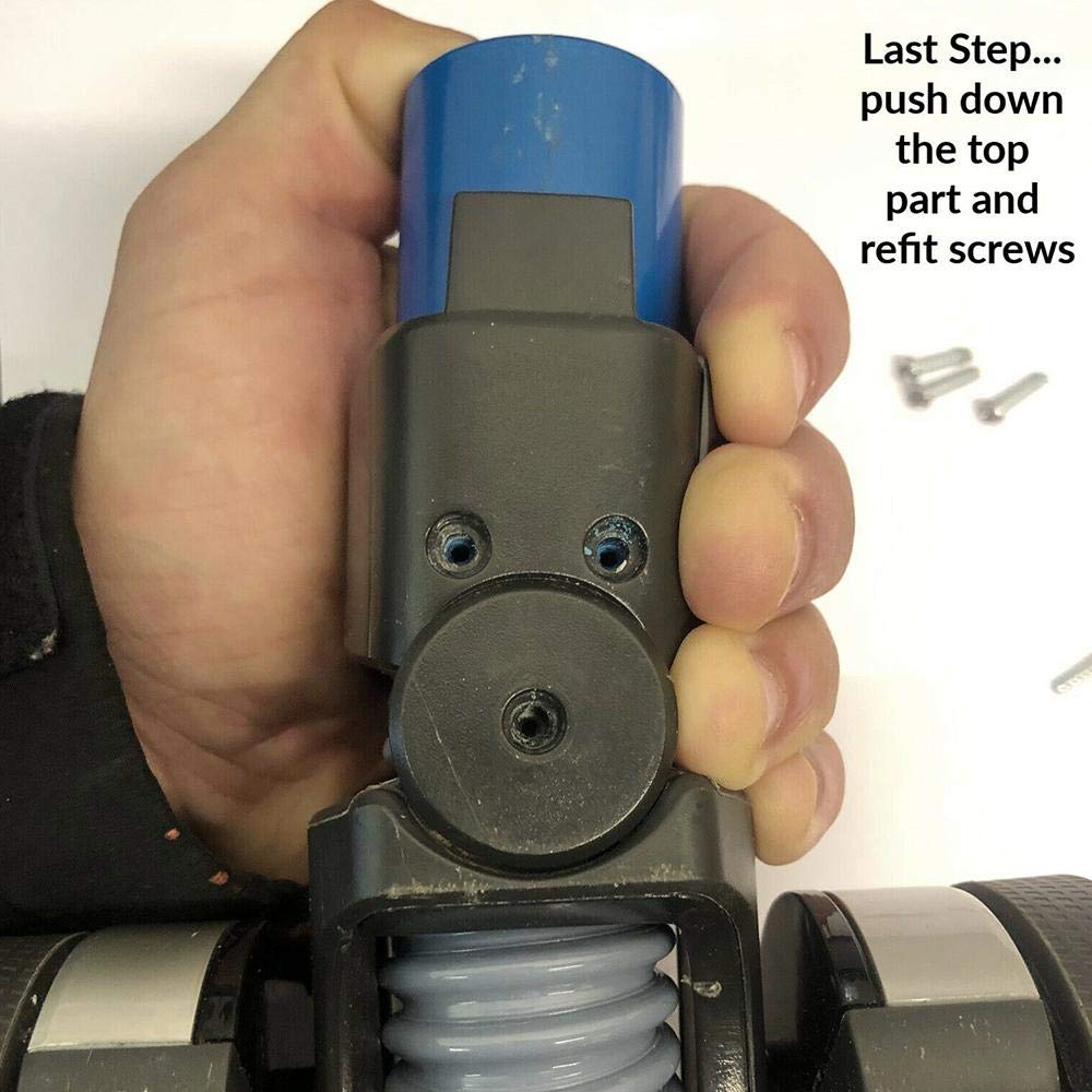 VAX Blade Stick Cordless Vacuum Floor Head Hose Attachment - Replacement Tube Pipe Tool for Easy Cleaning Under Furniture & Tight Spaces