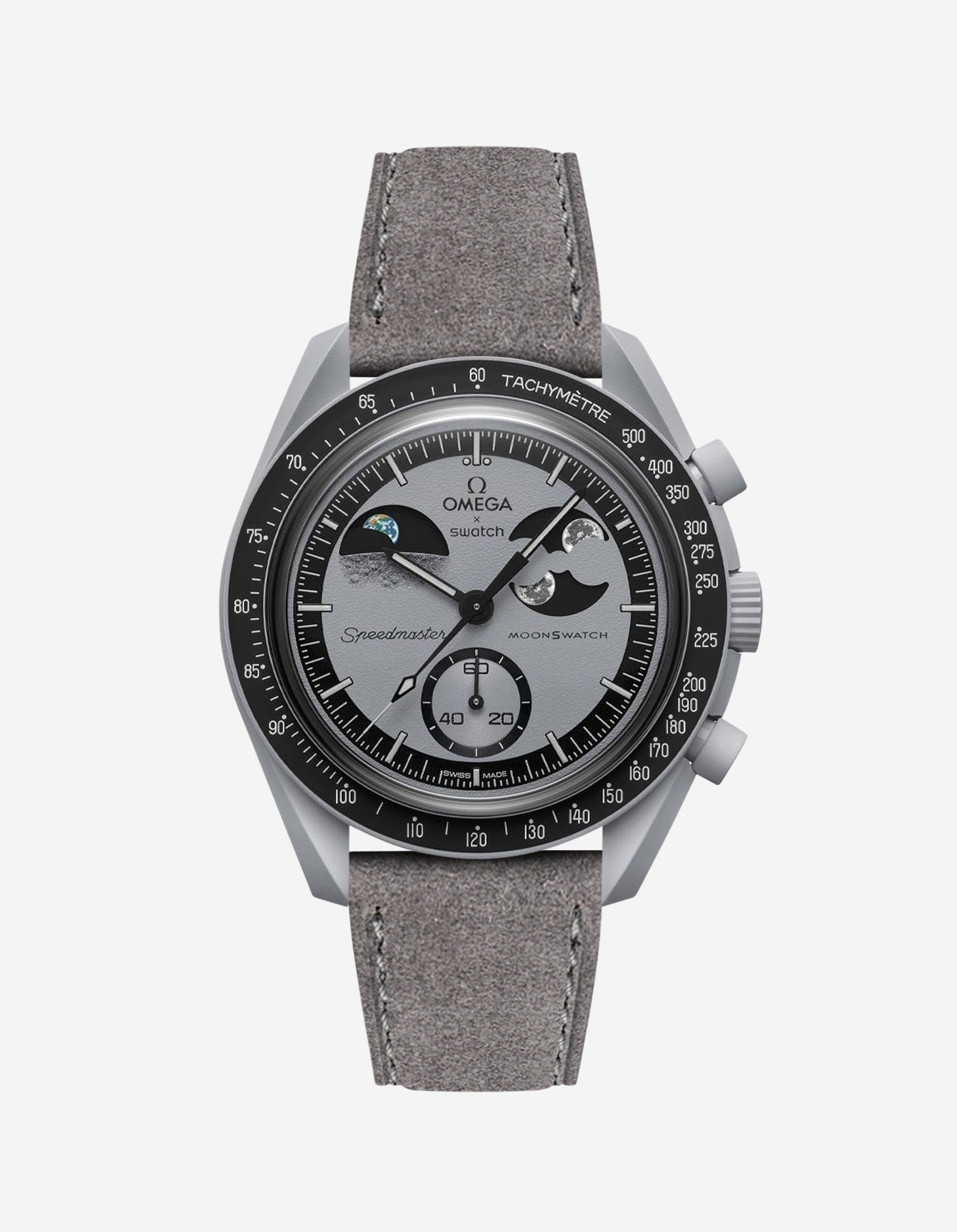 Omega X Swatch Mission to Earth Genuine Leather Replacement Watch Straps - Premium Quality Adjustable Bands for MoonSwatch Watches - Perfect for Casual Wear, Dress Occasions & Watch Collectors