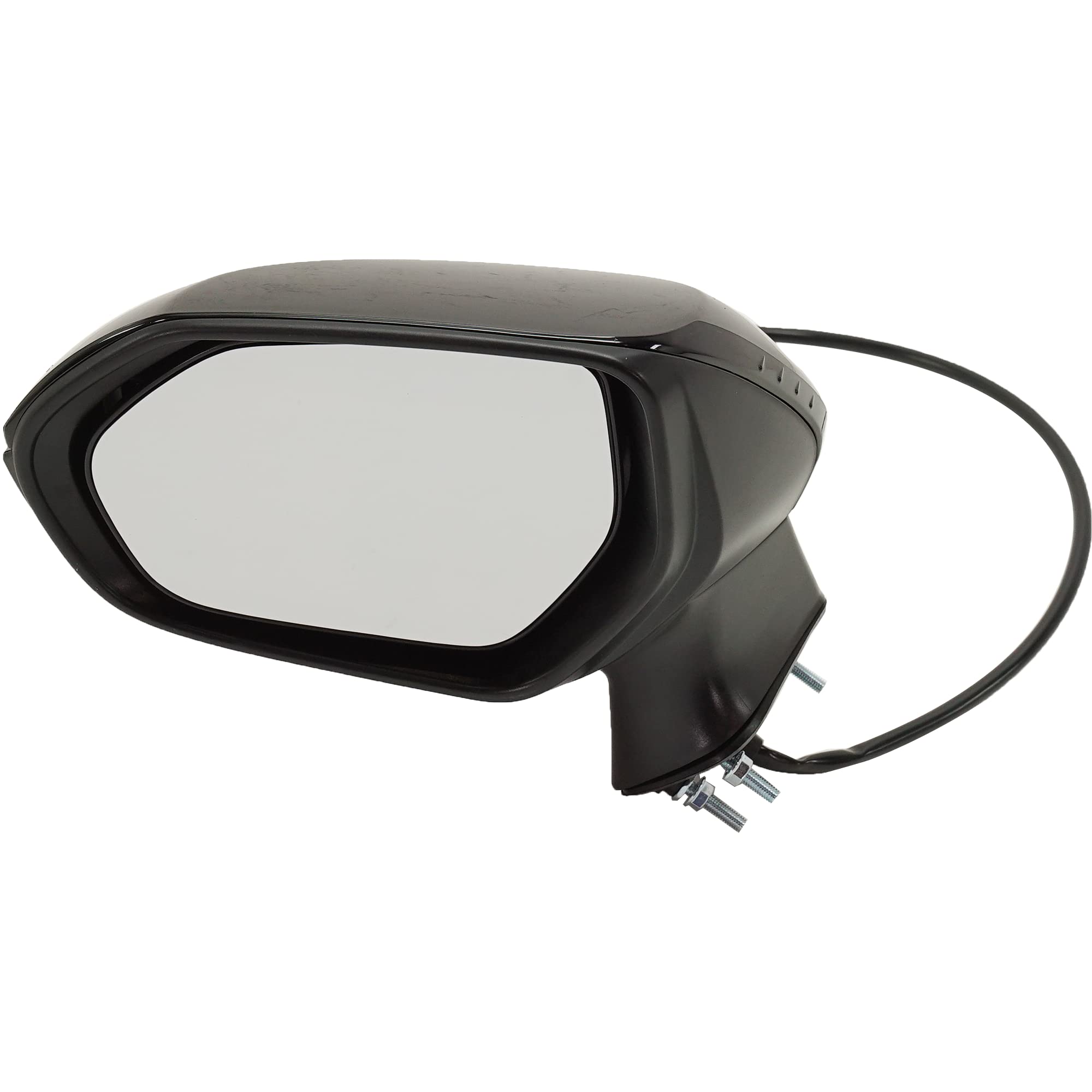 Power Heated Side Mirrors for Toyota Corolla 2020-2022 - Driver & Passenger Side, Paintable Replacement Without Blind Spot Monitor - Japan Built - Enhanced Visibility in Rain & Winter Driving