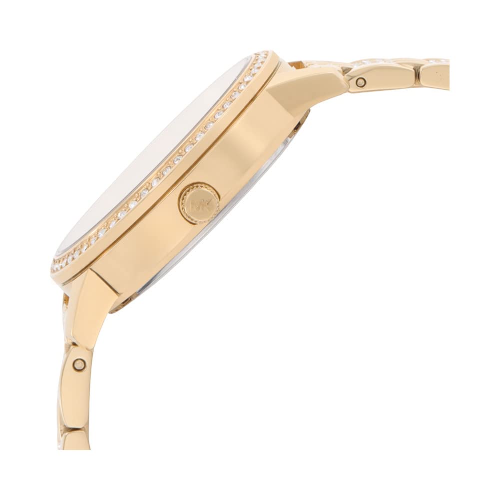 Michael Kors Melissa Women's Watch - Stainless Steel or Leather Strap, Quartz Movement | Elegant Fashion Accessory for Work, Date Night & Special Occasions