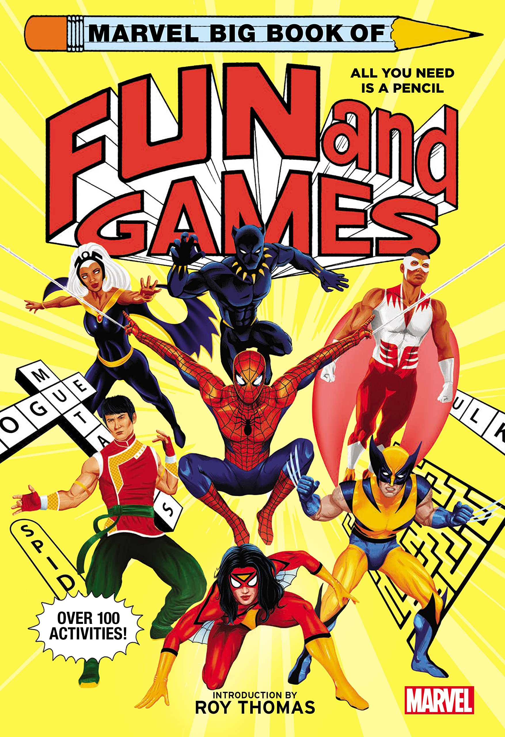 Marvel Big Book of Fun and Games - 300+ Activities, Puzzles & Coloring for Kids | Superhero Adventure Activity Book for Children Ages 6-12 | Perfect for Travel, Birthday Gifts & Rainy Day Entertainment