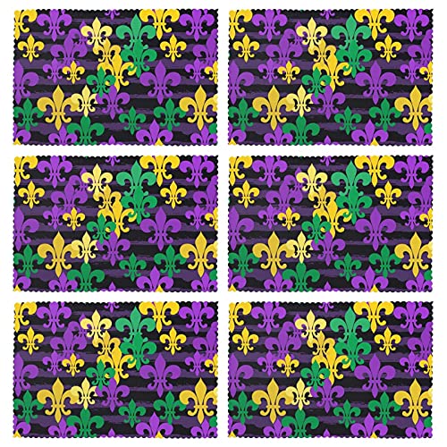 Mardi Gras Purple Green