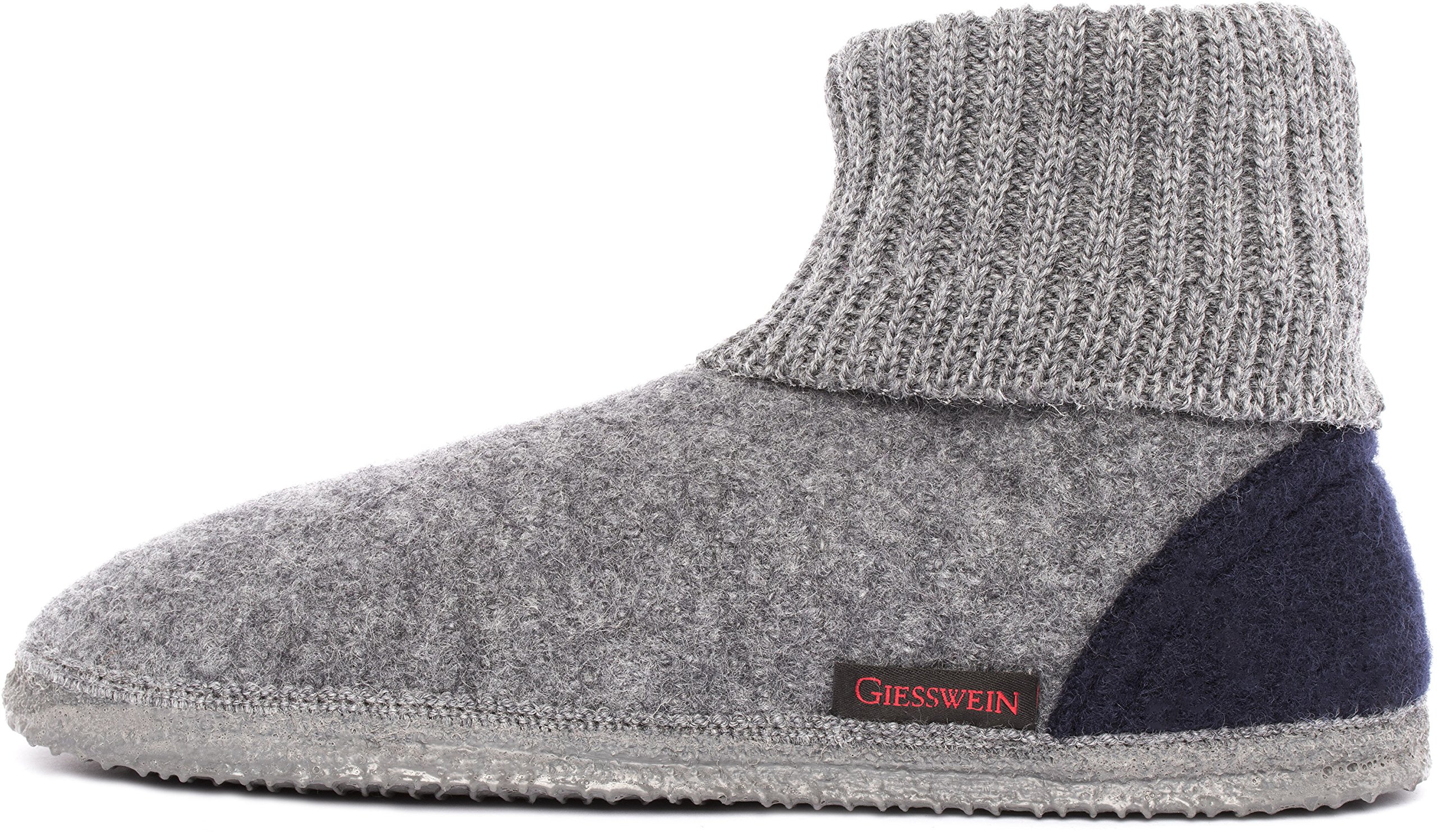 Giesswein Women's High Hi-Top Slippers - Cozy Wool House Shoes for Indoor & Outdoor Wear - Perfect for Home, Office, and Winter Comfort