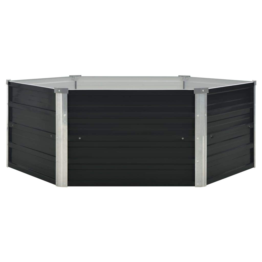 **Galvanized Steel Raised Garden Bed 50.8