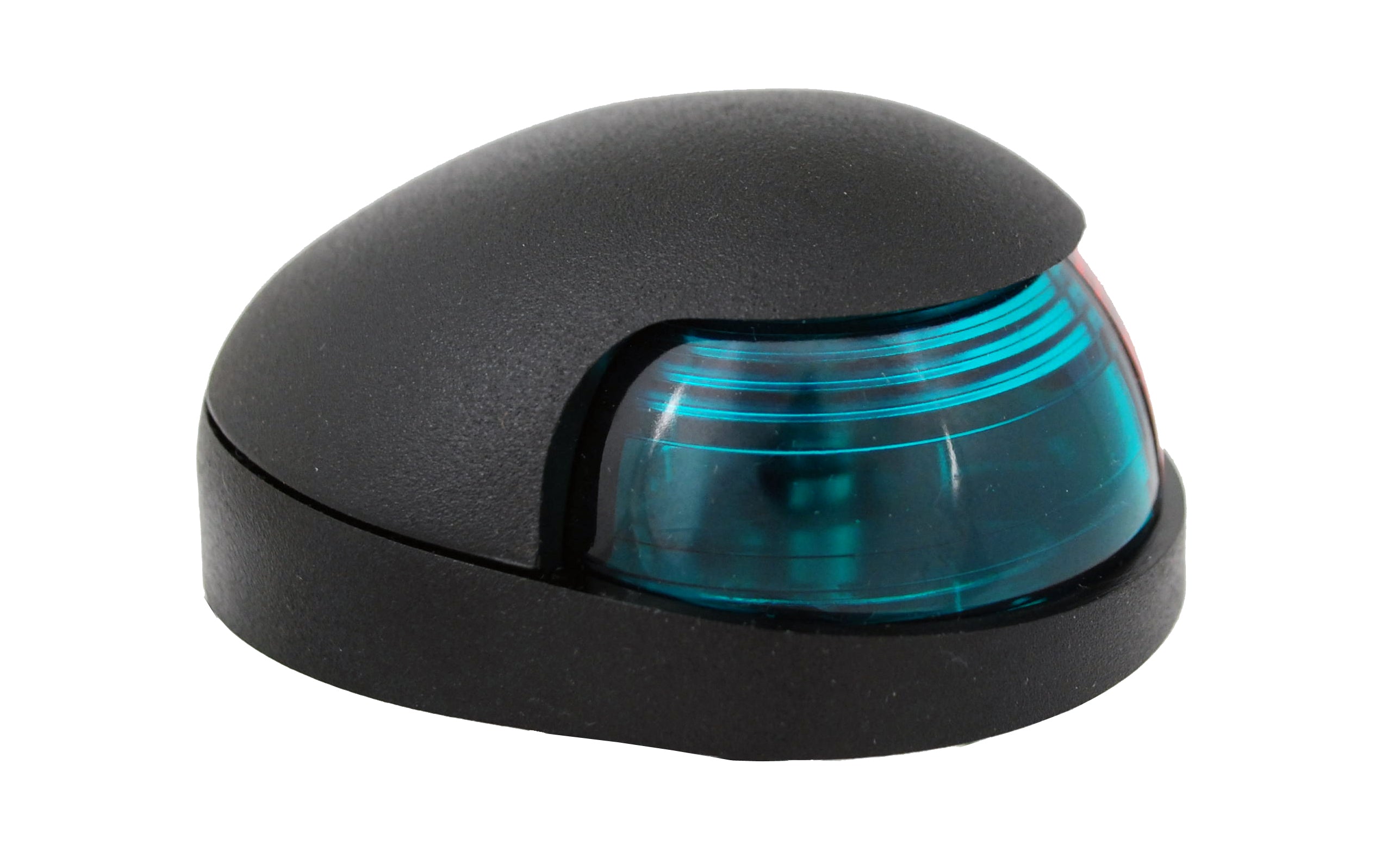 Attwood Quasar 2-Mile Bi-Color LED Deck Mount Sidelights - Marine Boat Navigation Lights for Safe Night Sailing & Fishing
