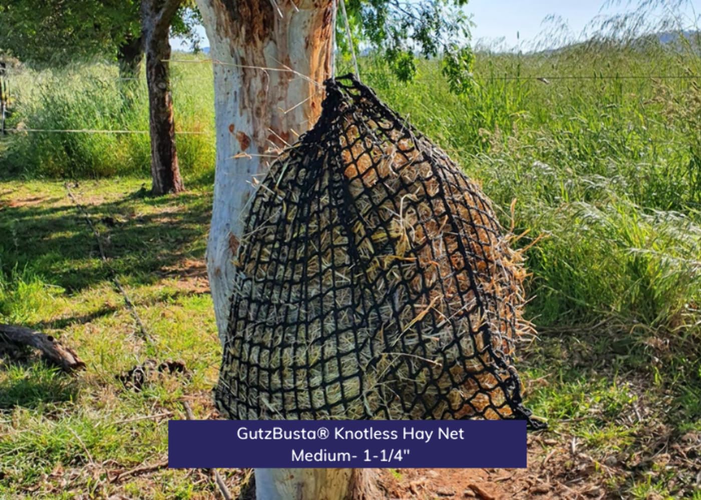 Medium Knotless Slow Feed Hay Net 3/4