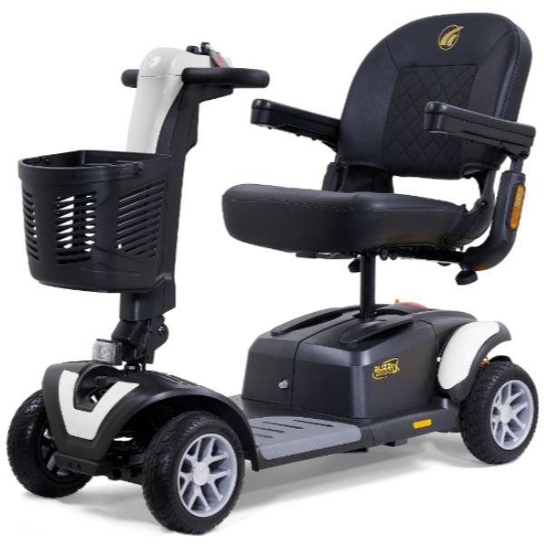 Golden Technologies Buzzaround LX 4 Wheel Mobility Scooter - Lightweight & Foldable Electric Scooter for Adults & Seniors - Perfect for Shopping, Travel & Outdoor Activities