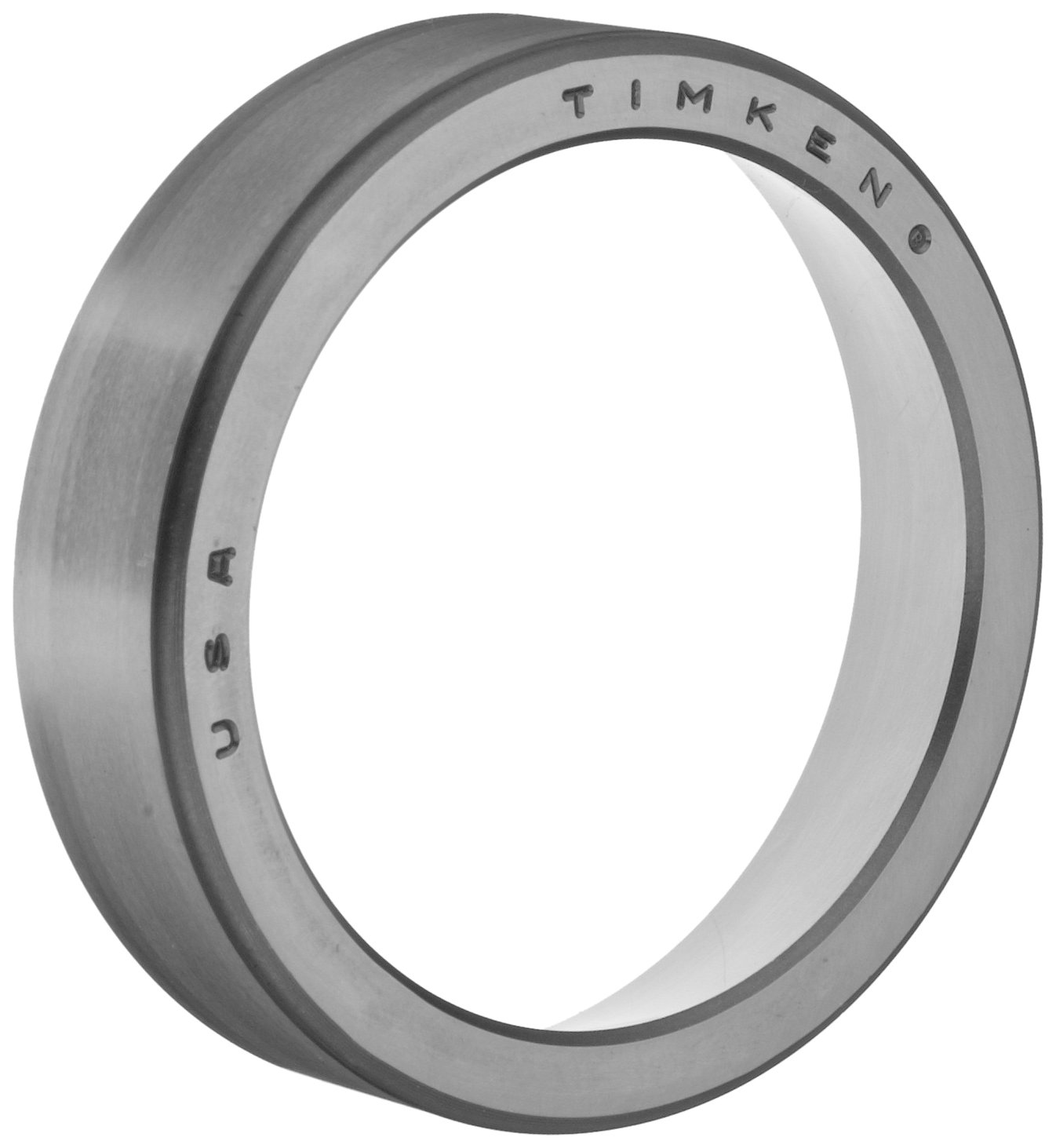 Timken LM48511 Tapered Roller Bearing - Single Cup, Standard Tolerance, Steel Construction, 2.5625