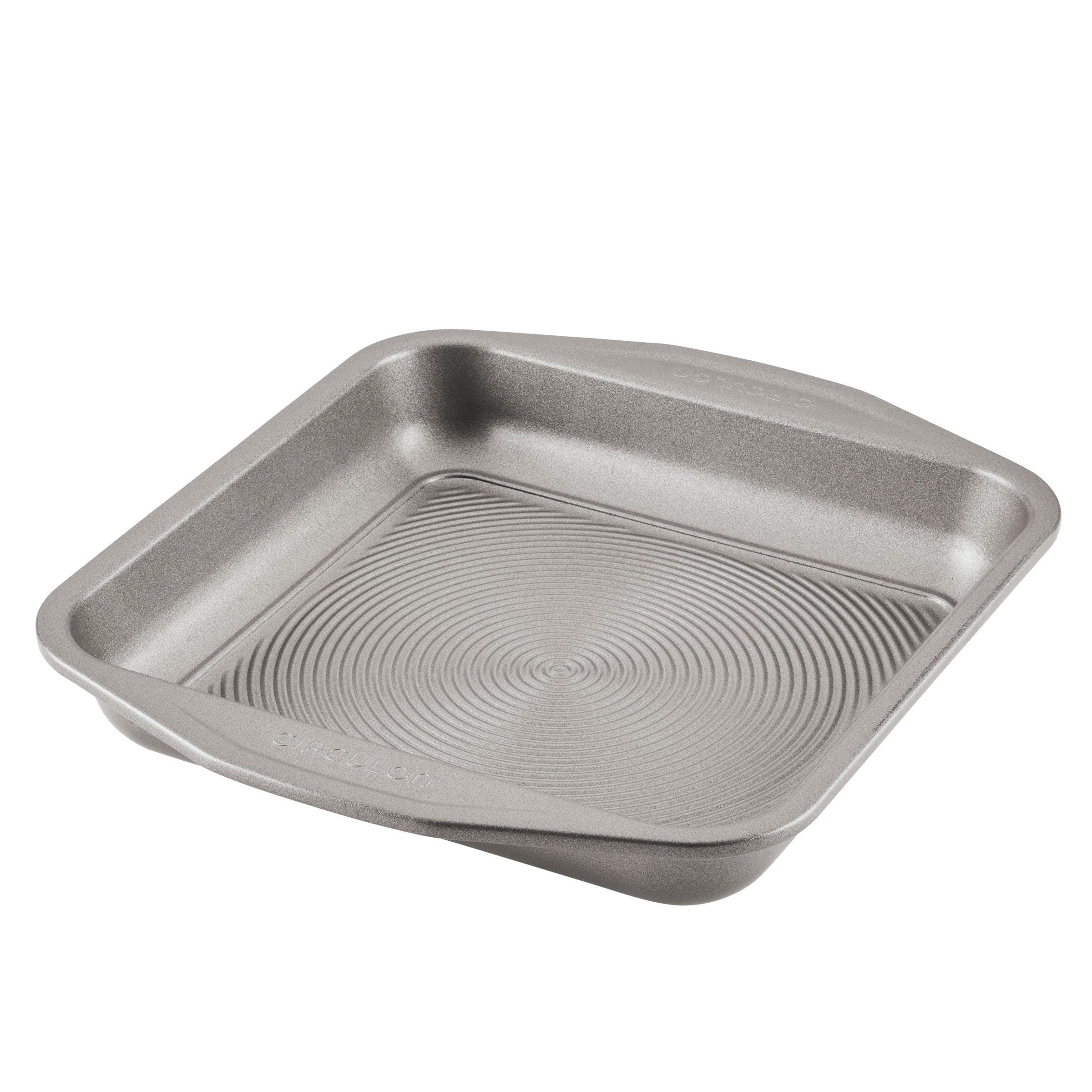 Circulon Total Nonstick Cake Pan - 9 Inch Round Baking Pan for Cakes, Brownies & More - Perfect for Home Baking, Parties & Gifts