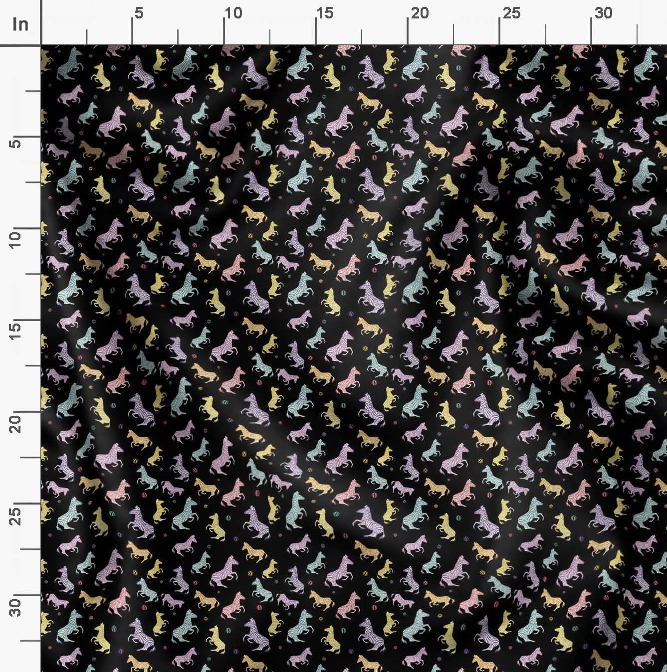 Soimoi Moss Georgette Black Fabric by The Yard - 42 Inch Wide Wild Animal Print Material - Nature-Inspired Textiles for Fashion Dresses, Scarves & Home Decor
