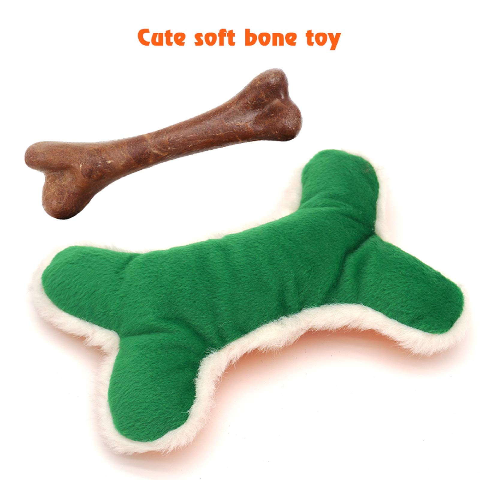 SUNKYPUP Squeaky Plush Dog Toys - 3 Pack Interactive Puppy Chew Toys for Small, Medium & Large Dogs | Durable Teething Pet Toys for Puppies & Adult Dogs | Fun Playtime, Training & Stress Relief for Pets at Home or Outdoors