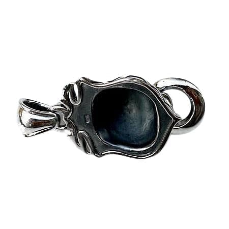 925 Sterling Silver Red Eyes Tiger Pendant Necklace - Handcrafted Jewelry for Men & Women - Perfect for Gifts, Parties, and Fashion Statements