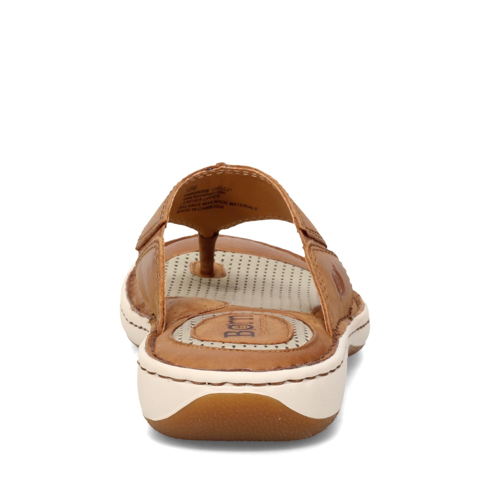BORN Men's Corvo Comfortable Leather Sandals - Lightweight & Durable for Walking, Travel, and Casual Wear