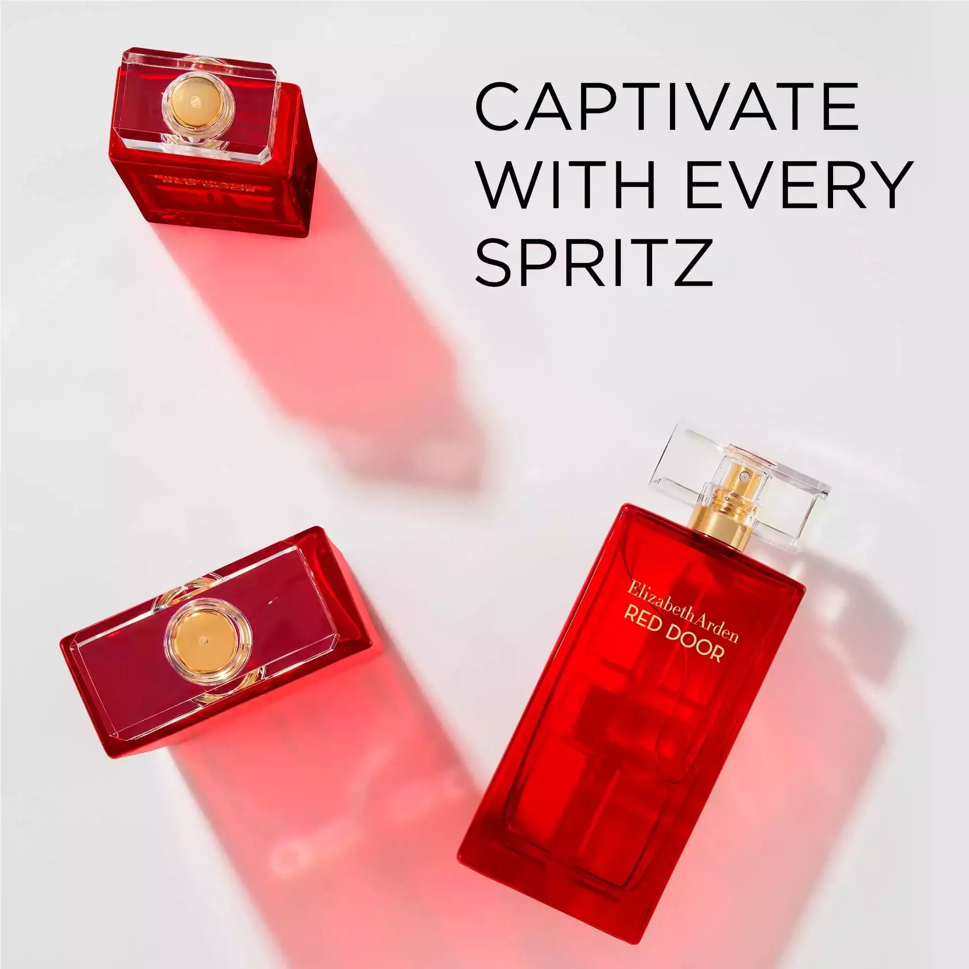 Red Door Eau de Parfum Spray for Women - Floral Fragrance Perfume with Long Lasting Scent - Perfect for Date Night, Office & Special Occasions