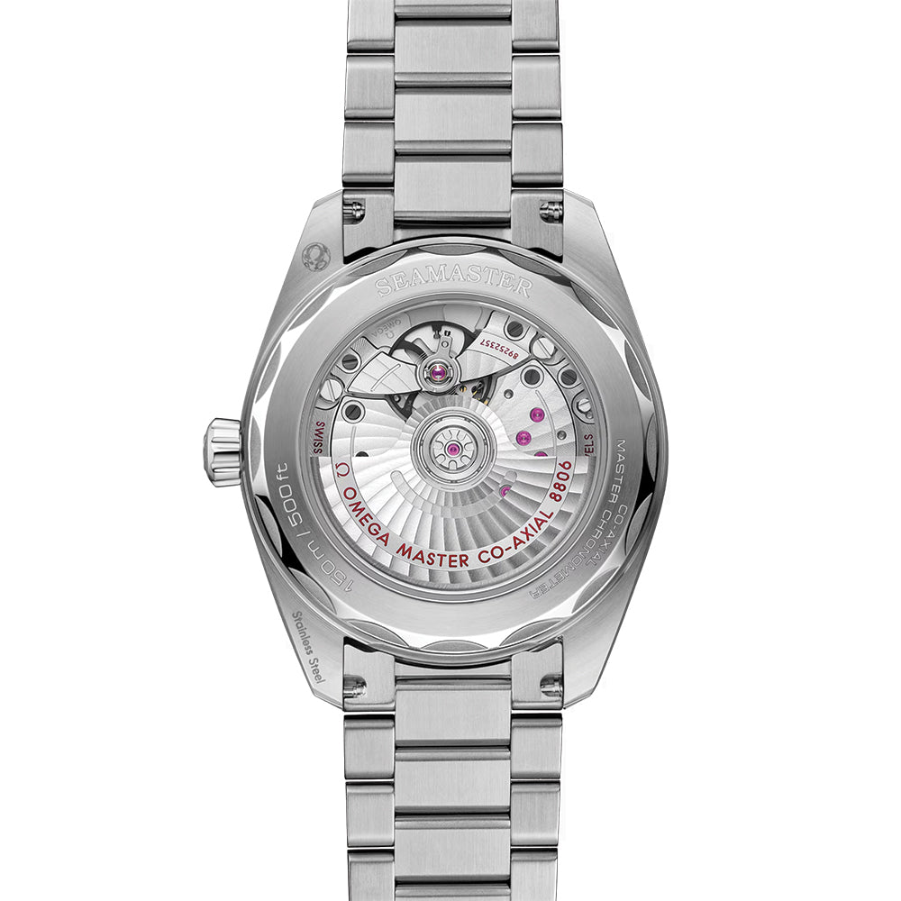 Omega Seamaster Railmaster Co-Axial Master Chronometer 38mm Men's Watch - Grey Dial on Stainless Steel Bracelet | Luxury Automatic Timepiece for Business, Formal Occasions & Watch Collectors