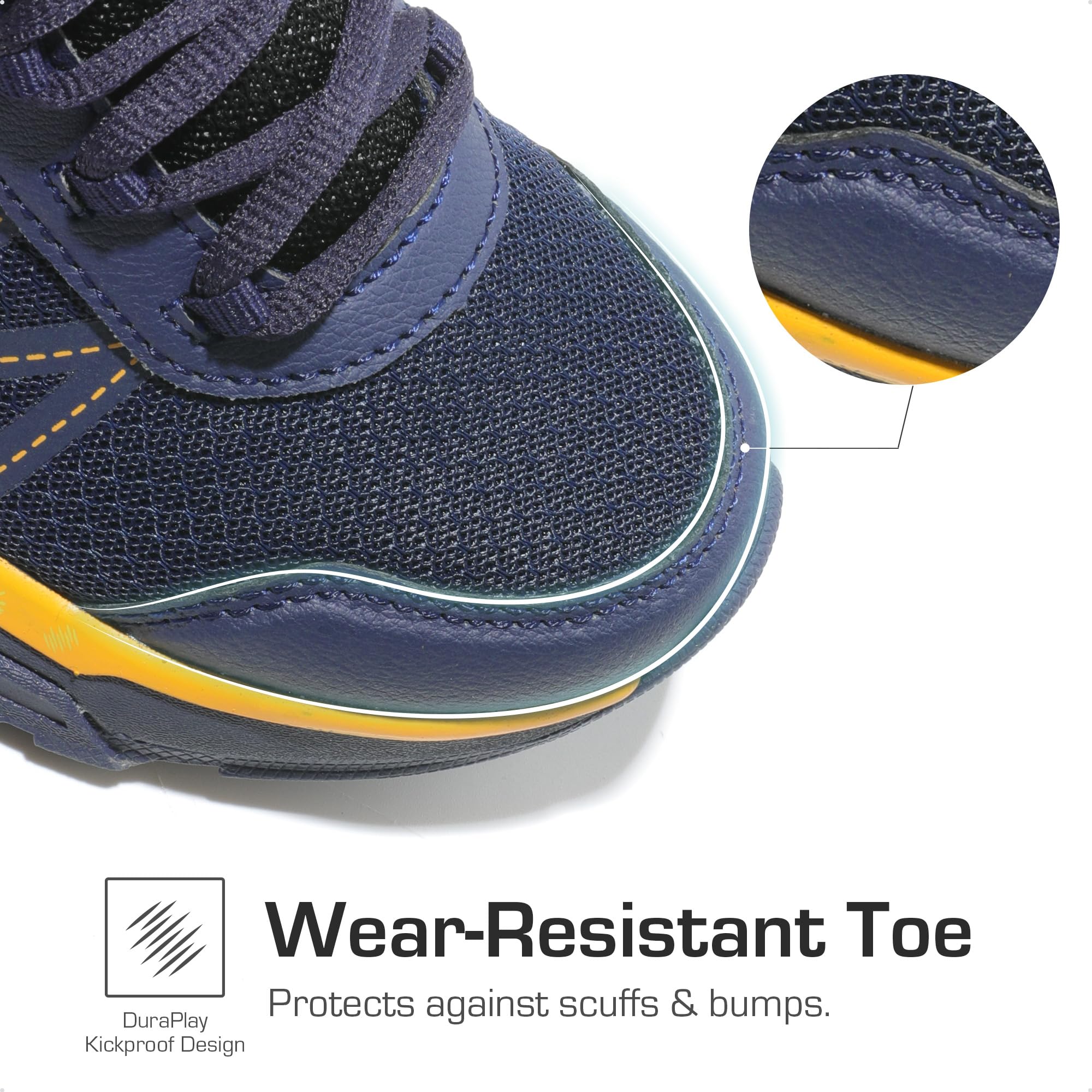 DREAM PAIRS Kids' Tennis Shoes - Non-Slip Athletic Sneakers for Boys & Girls | Lightweight Running & Walking Shoes for Little & Big Kids | Perfect for School, Playground & Daily Activities