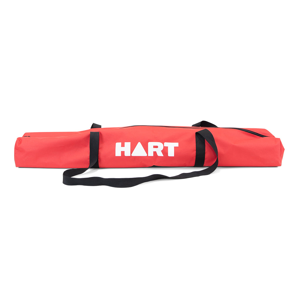 HART Baseball Softball Practice Net - Portable Pitching & Hitting Training Backstop for Backyard, Field, and Gym Use