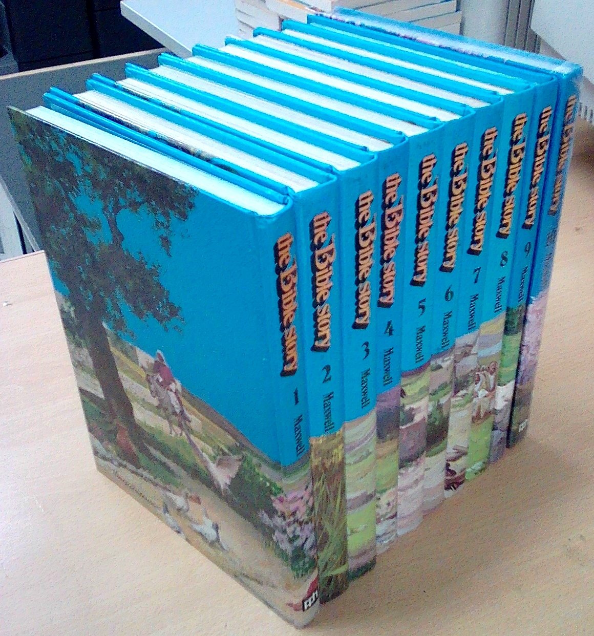 The Bible Story Complete 10 Volume Set - Illustrated Christian Bible Books for Kids & Adults - Perfect for Sunday School, Family Devotions & Bible Study