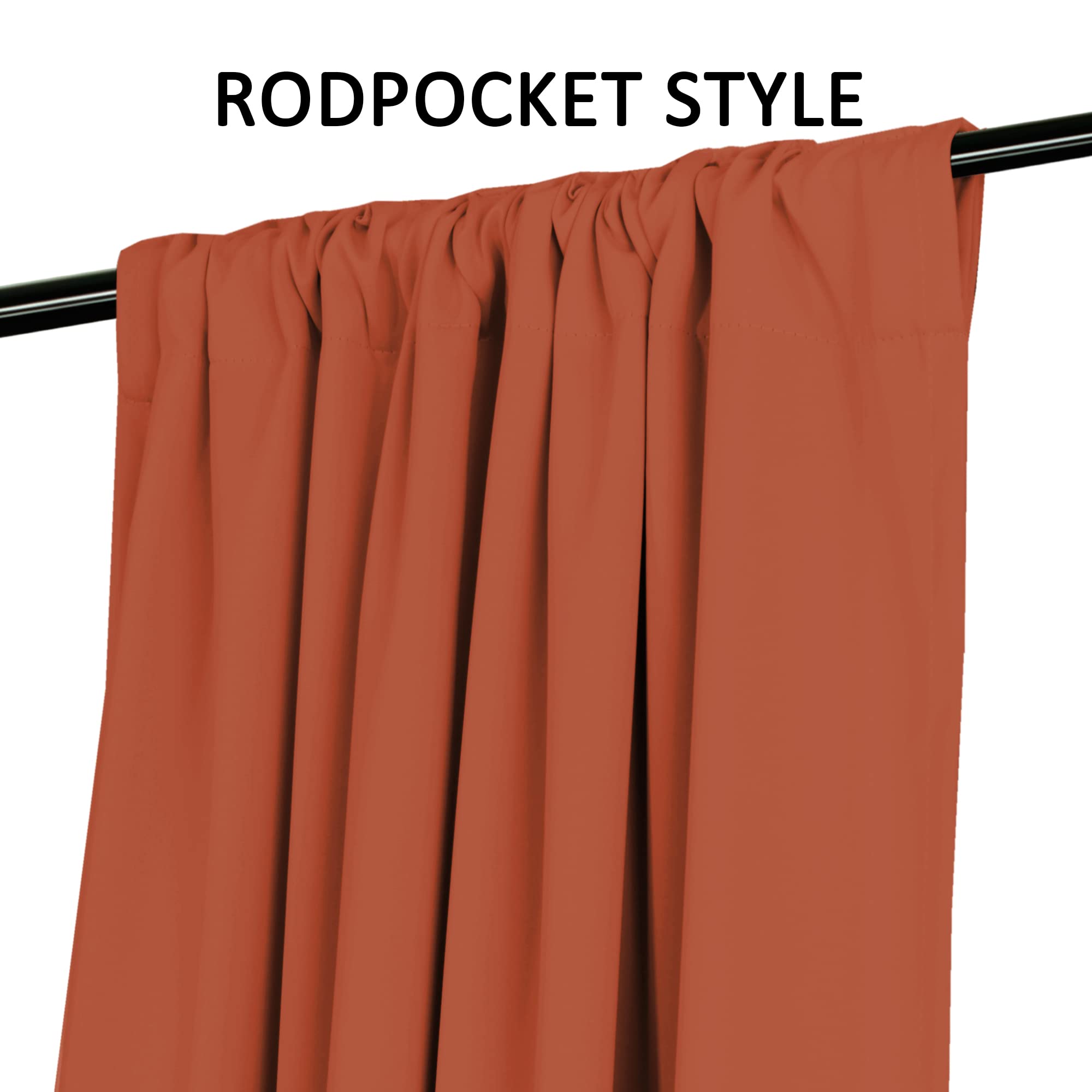 Thermal Insulated Blackout Curtains for Small Windows - 52