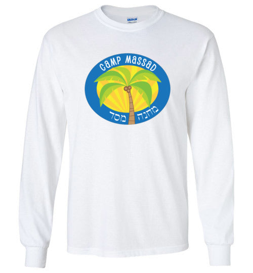 Massad Long Sleeve T-Shirt for Men - Comfortable Cotton Crewneck Casual Shirt - Perfect for Work, Travel & Everyday Wear
