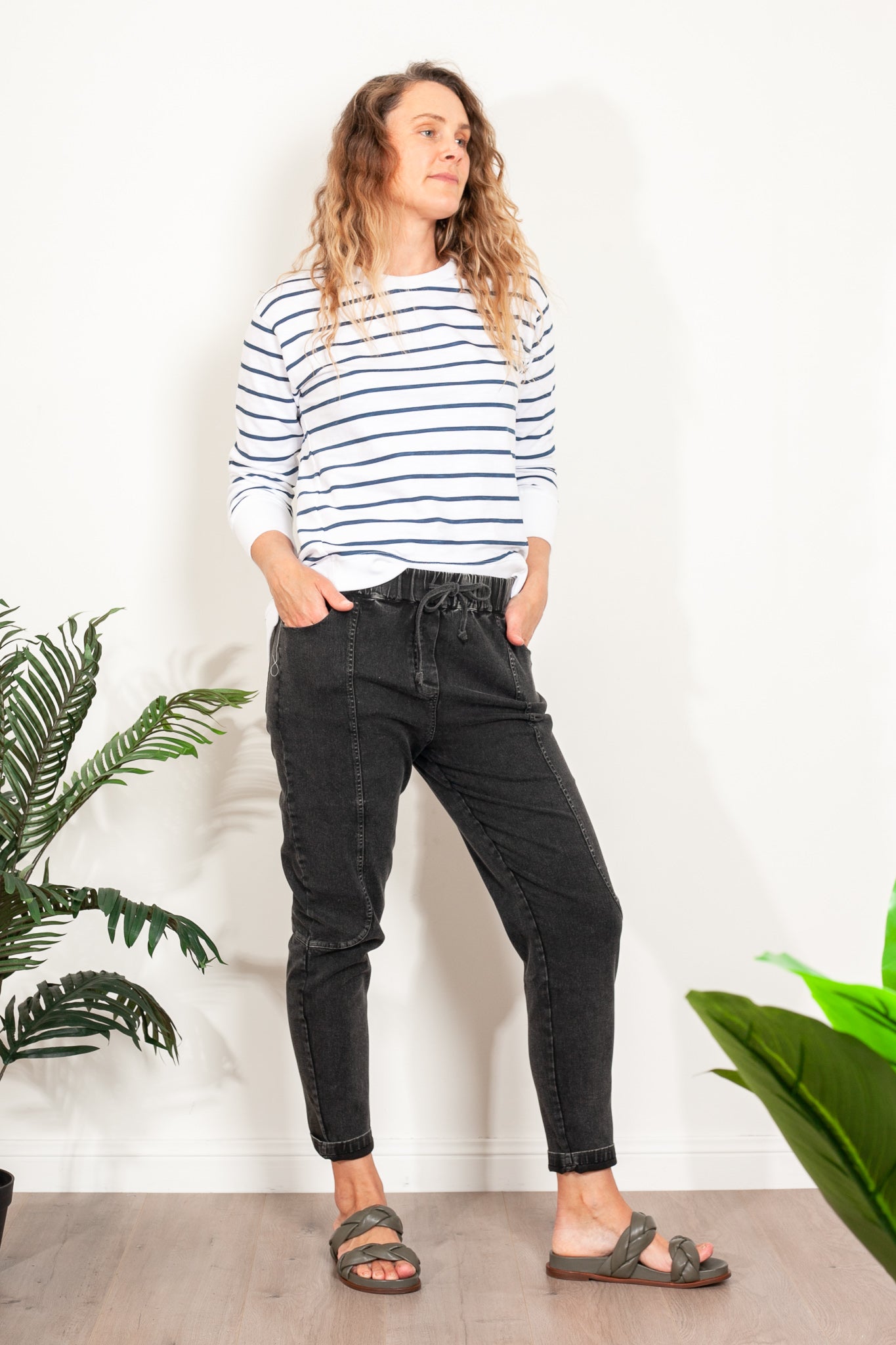 Lulu Organic Cotton Soho Jeans for Women - High Waist Skinny Stretch Denim Pants - Eco-Friendly Comfort Fit (Perfect for Casual Wear, Office & Travel)