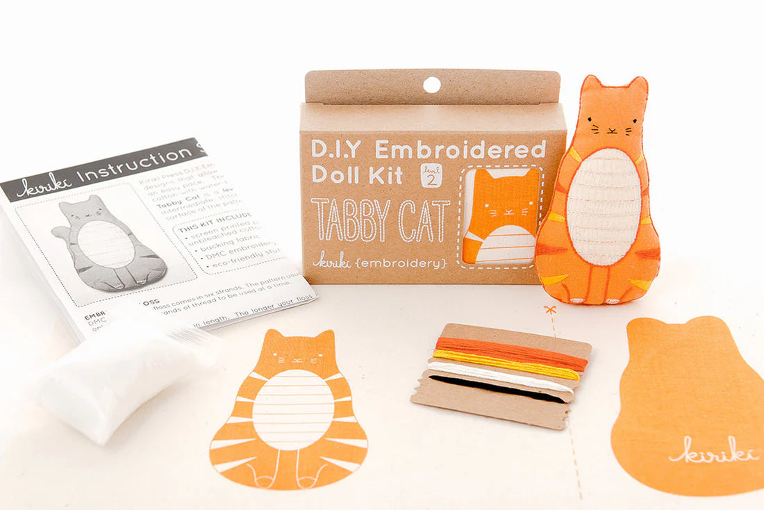 DIY Animal Embroidered Doll Kits for Beginners - Cute Handmade Stuffed Animals Craft Set for Kids & Adults - Perfect for Birthday Gifts, Home Decor, and Creative Sewing Projects