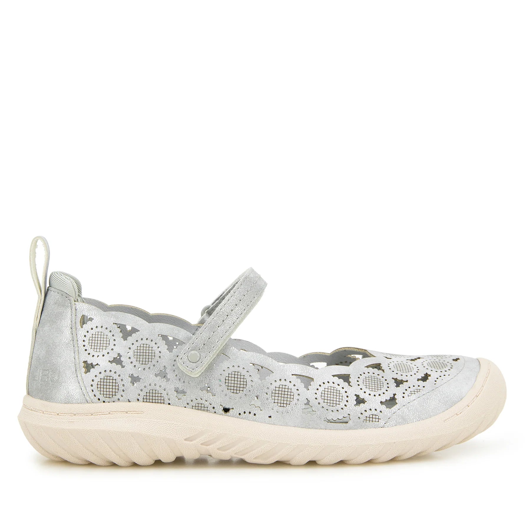 JBU Anne Silver Women's Comfortable Walking Shoes - Lightweight & Breathable for Work, Travel & Everyday Wear