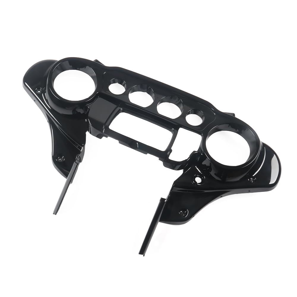 Gloss Black Front Batwing Inner Fairing for 2014-2022 Harley Davidson Touring Street Glide Electra Glide FLHT Ultra Classic - Perfect for Wind Protection and Custom Bike Styling