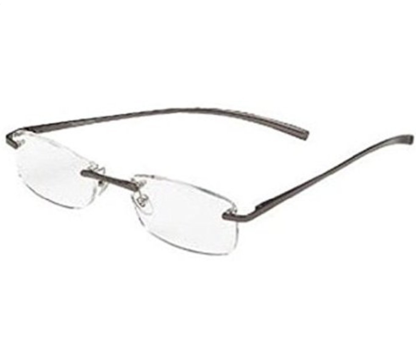Foster Grant Aluminum Lightweight Reading Glasses for Men & Women (+1.25) - Gunmetal Frame, Comfortable & Durable - Perfect for Reading, Computer Use & Daily Wear
