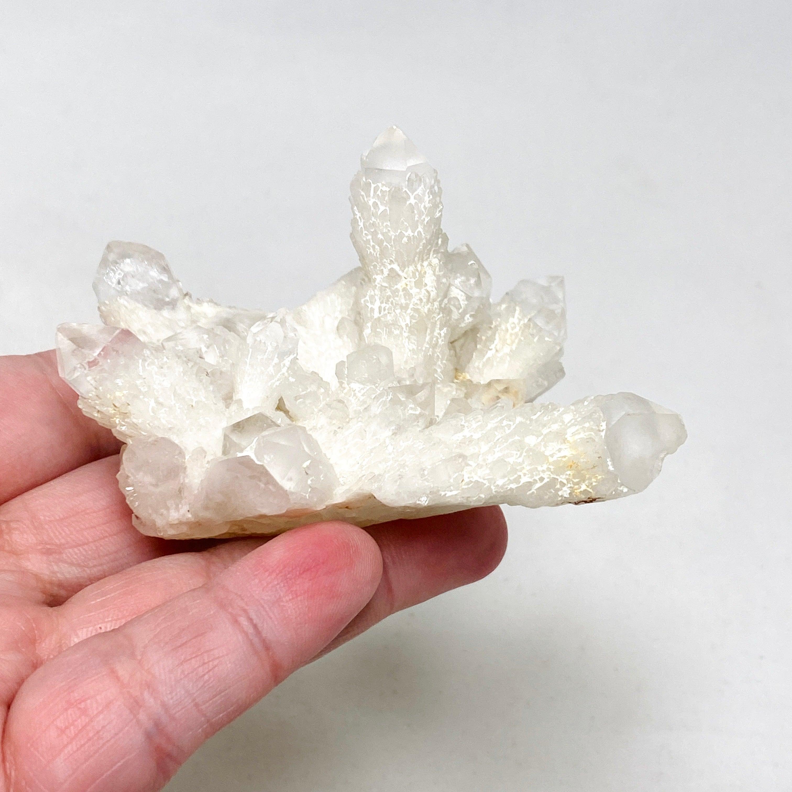 Natural Clear Quartz Crystal Cluster - CQ14 Healing Stone for Meditation, Energy Cleansing & Home Decor | Perfect for Reiki, Feng Shui & Spiritual Gifts